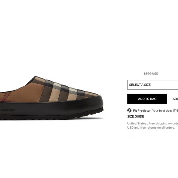 BURBERRY Brown & Beige Northaven Nova Check Slippers - Picture 13 of 13